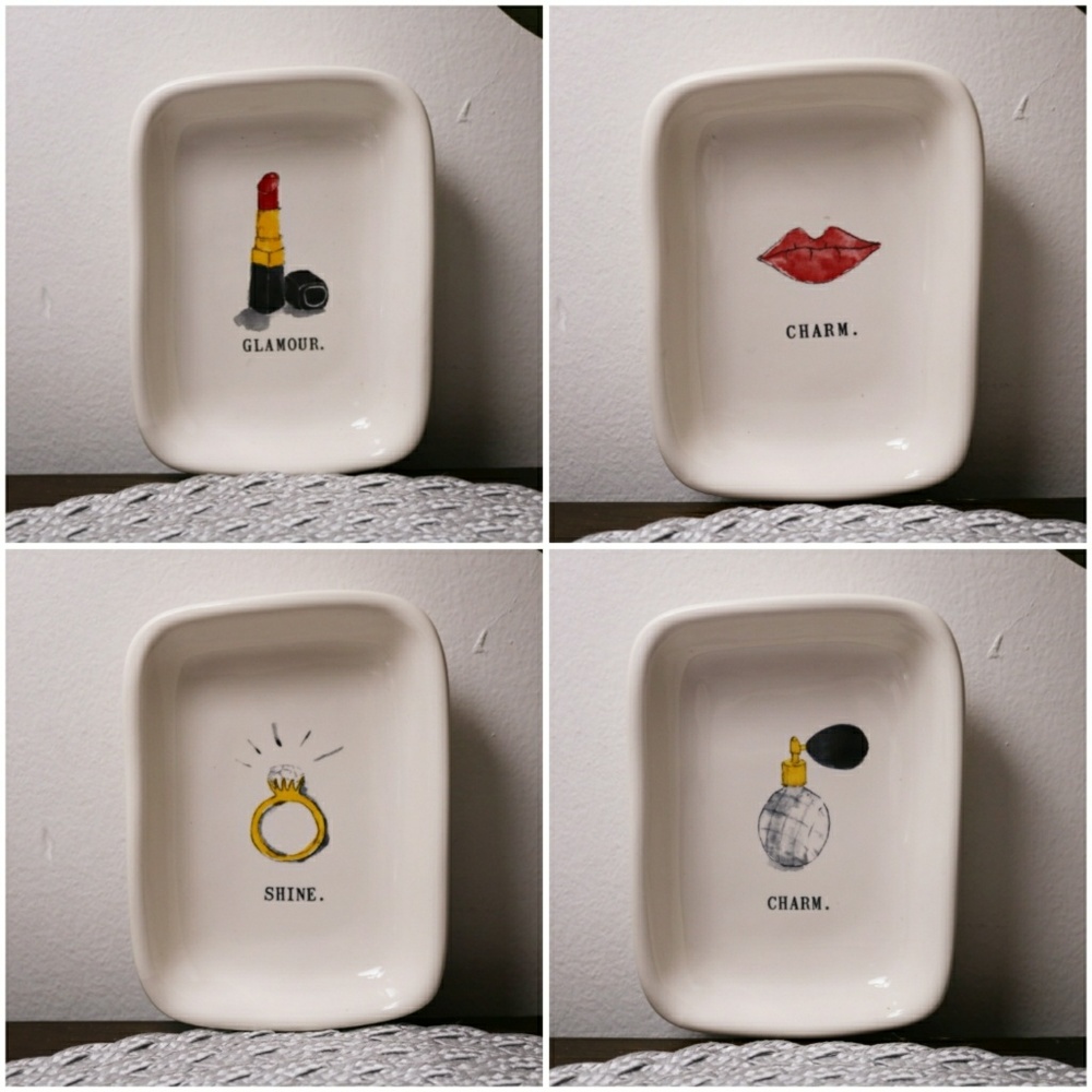 Rae Dunn Tray Set of 4